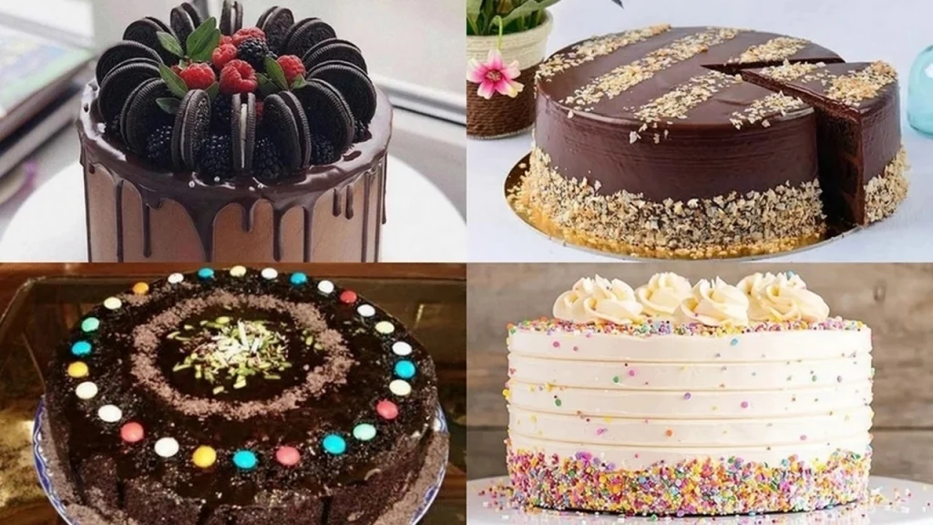 عکس کیک تولد خانگی ساده