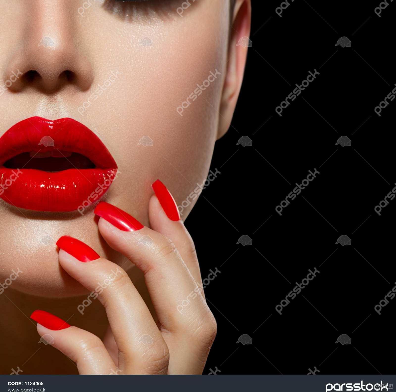 مدل های کاشت ناخن با طراحی لب مدل های کاشت ناخن با طراحی لب