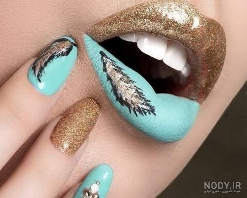 مدل های کاشت ناخن با طراحی لب مدل های کاشت ناخن با طراحی لب