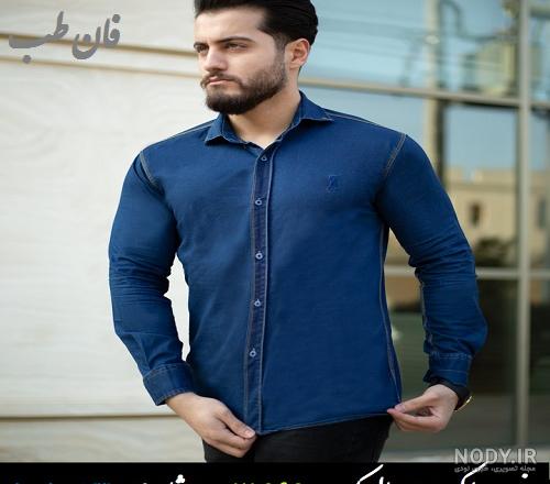 10 مدل از بهترین پیراهن شیک آبی کلاسیک - زیبا بمان