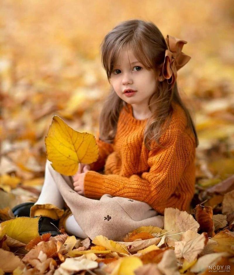 ایده عکس پاییزی کودک ایده عکس پاییزی کودک