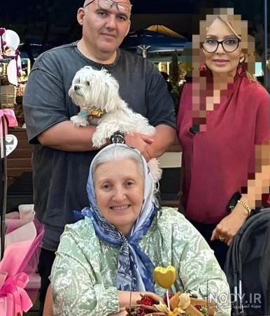 تبریک پرستو صالحی به زن برادرش مارال! عکس