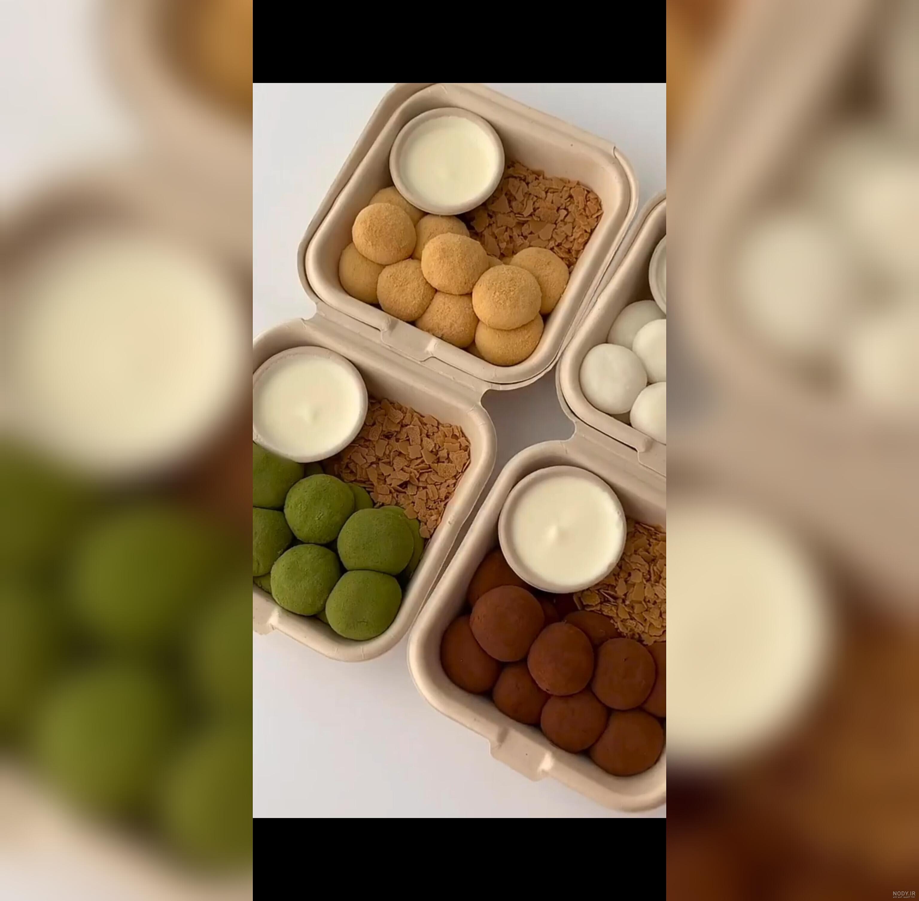 خرید و قیمت موچی های خوشمزه و درجه یکمون بافیلینگ های مختلف و طعم های مختلف  سایز بزرگ هستن دونه ای 70 | ترب