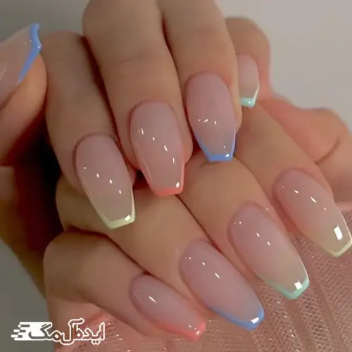 طرح ناخن شیک و باکلاس تابستانی مشکی طرح ناخن شیک و باکلاس تابستانی مشکی