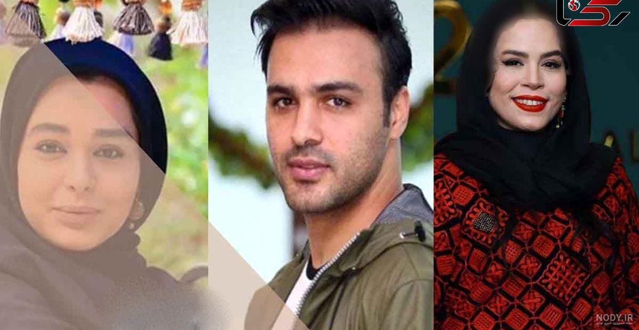 عکس افسانه ناصری با همسرش - عکس نودی