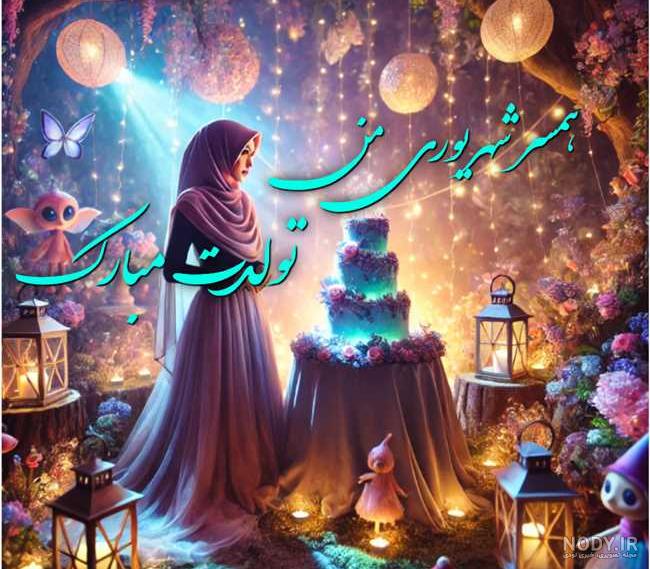 عکس برای تولد همسر شهریوری