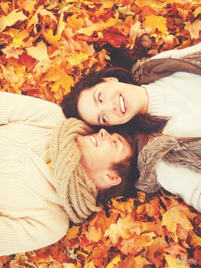 عکس پاییزی زیبا عاشقانه