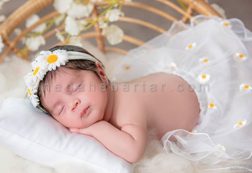 عکس پروفایل نوزاد دختر زیبا عکس پروفایل نوزاد دختر زیبا