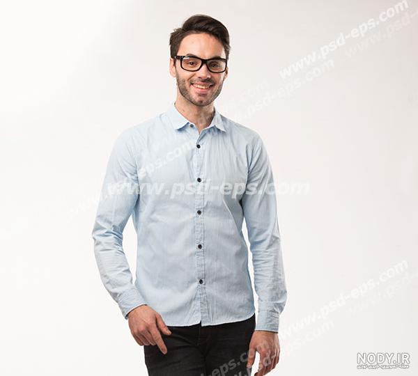 عکس پیراهن آبی