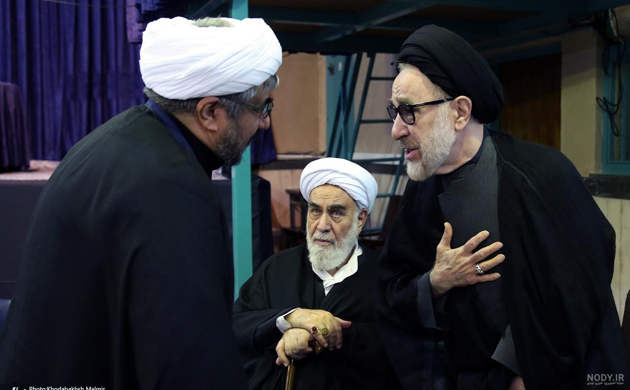 آخرین خبر | عکس/ مراسم پرشور خاکسپاری آیت‌الله صانعی