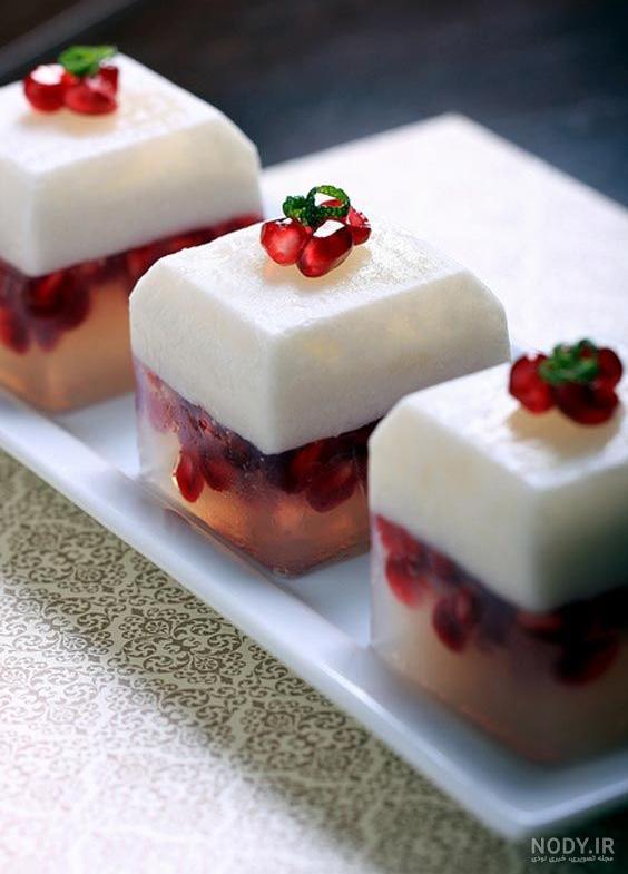 تزیین ژله شب یلدا تزیین ژله شب یلدا