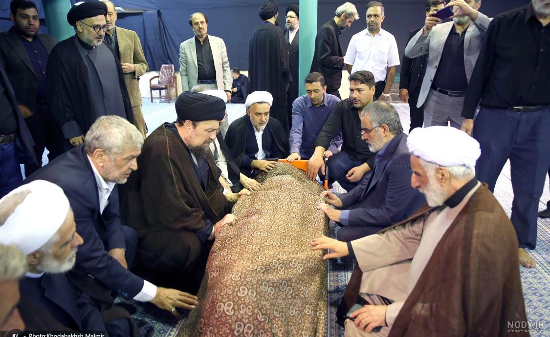 تصاویر تشییع پیکر آیت الله صانعی | رویداد24 تصاویر تشییع پیکر آیت الله صانعی | رویداد24