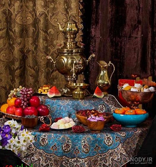 جذابترین ایده ها برای دکور شب یلدا 1402 | 65 عکس و فیلم آموزشی - دکورمگ