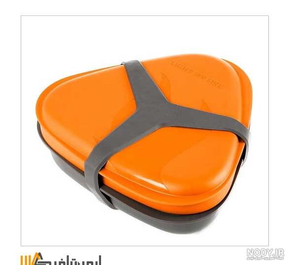 ظرف غذا برقی چند کاره استیل دو طبقه لاکی لایت Electric Cooking Lunch Box