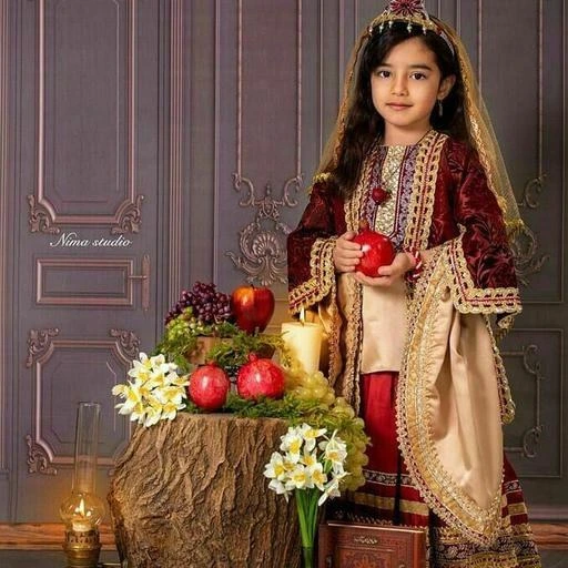 عکس های تم شب یلدا سال 99 - آتلیه کودک سروش