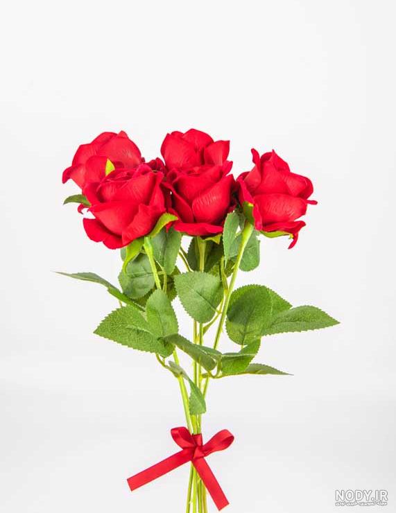 عکس دسته گل عروس با گل رز قرمز عکس دسته گل عروس با گل رز قرمز