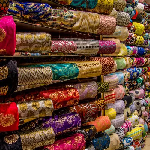 معرفی انواع پارچه - مانتو اداری باران دخت