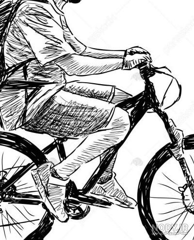 نقاشی دوچرخه برای کودکان. عکس دوچرخه. طراحی دوچرخه برای کودکان