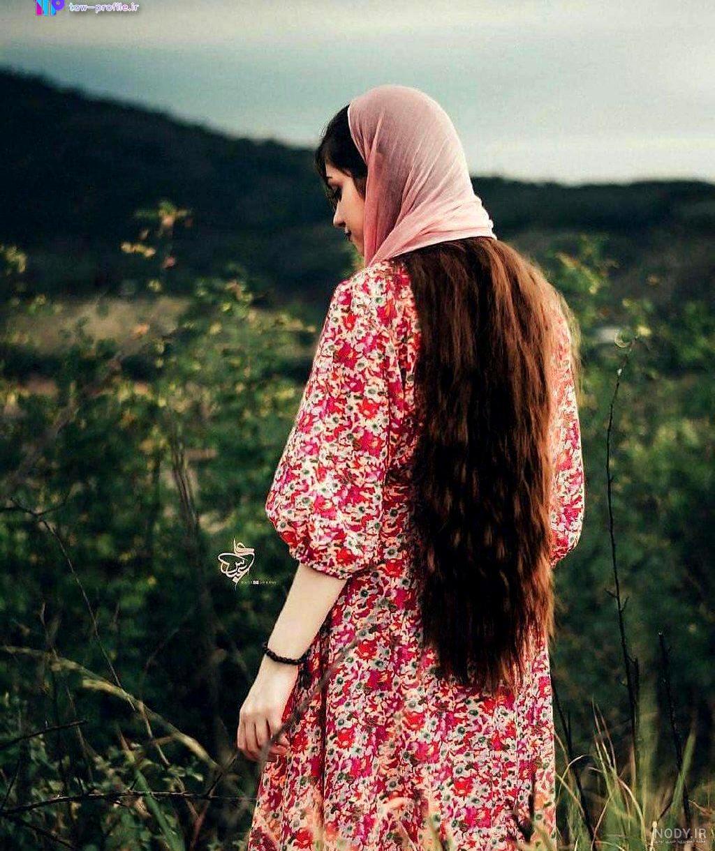 پروفایل دخترانه چشم مود آبی قلب | تاوعکس