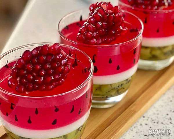 ۳۰ مدل تزیین ژله شب یلدا جدید ۱۴۰۲ خوشگل و خوشمزه ساده و فانتزی ۳۰ مدل تزیین ژله شب یلدا جدید ۱۴۰۲ خوشگل و خوشمزه ساده و فانتزی