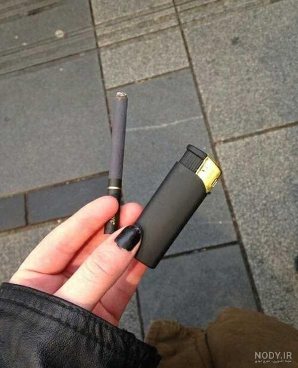 عکس خفن عکس سیگار و فندک دخترونه