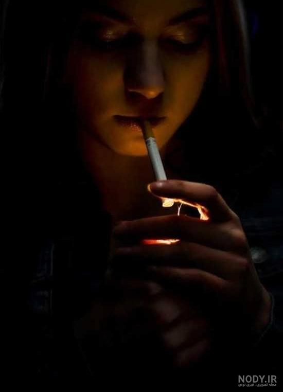 عکس خفن عکس سیگار و فندک دخترونه