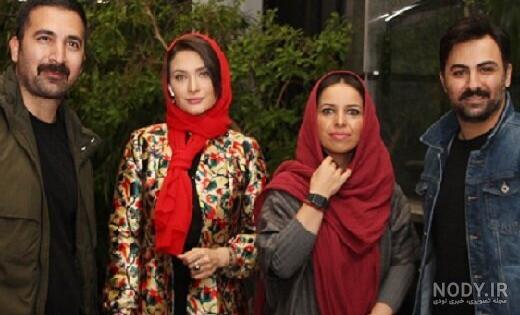 تصاویر | افسانه چهره‌آزاد و ساناز سعیدی در اکران مردمی «قدغن» - همشهری  آنلاین