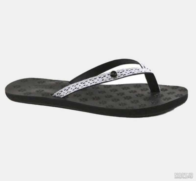 صندل دخترانه تابستانی مشکی مدل Black Stripe | فروشگاه سونیا روی