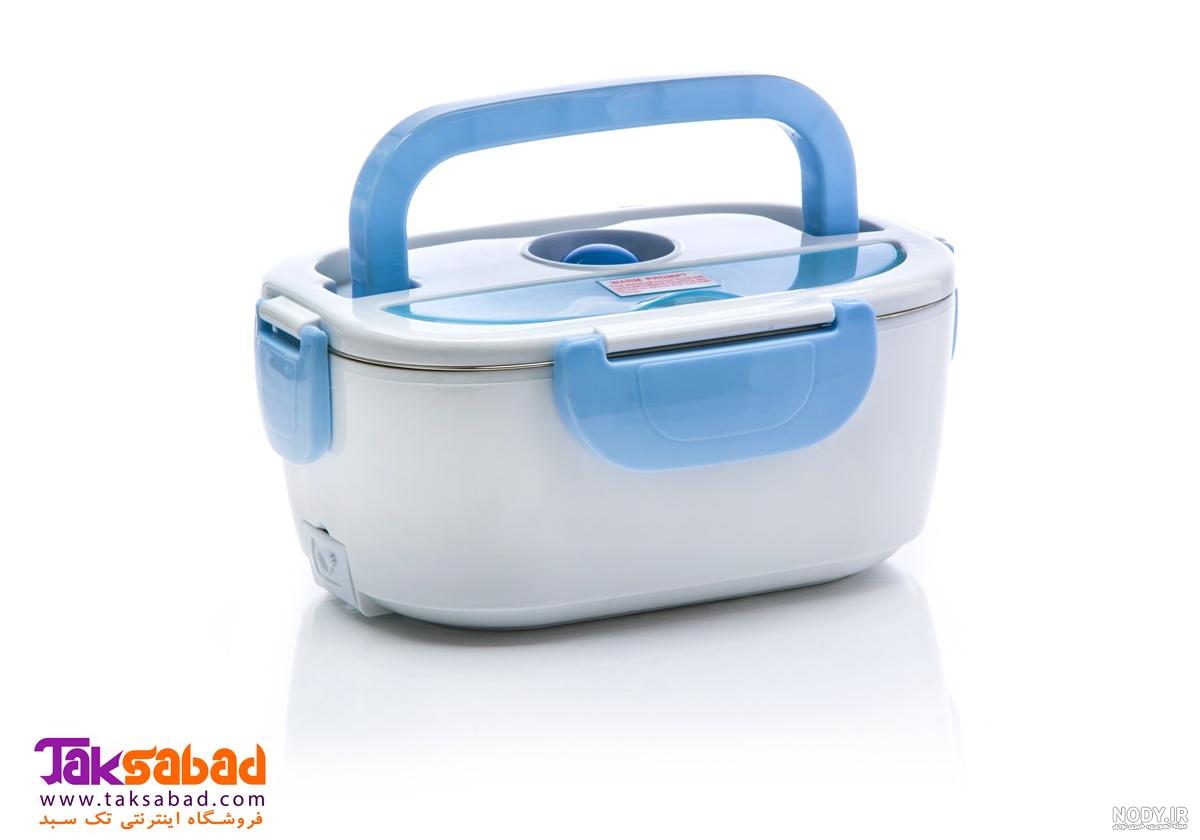 ظرف غذا برقی چند کاره استیل دو طبقه لاکی لایت Electric Cooking Lunch Box ظرف غذا برقی چند کاره استیل دو طبقه لاکی لایت Electric Cooking Lunch Box