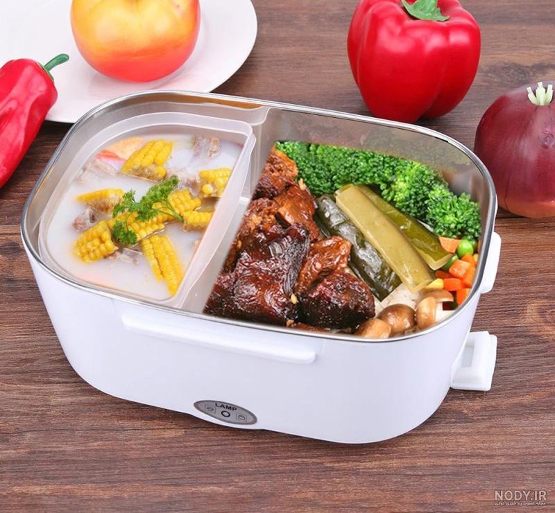 ظرف غذای برقی چند کاره استیل { گرمکن، بخارپز، تخم مرغ پز، آرام پز} بنتو MULTIFUNCTIONAL ELECTRIC LUNCH BOX Bento ظرف غذای برقی چند کاره استیل { گرمکن، بخارپز، تخم مرغ پز، آرام پز} بنتو MULTIFUNCTIONAL ELECTRIC LUNCH BOX Bento