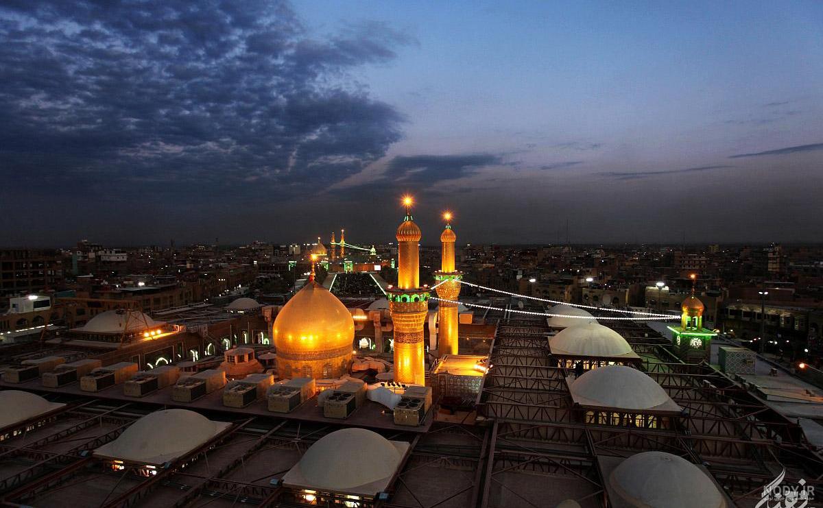 عکس با کیفیت حرم زیبای امام حسین (ع) با دیوار های آینه کاری شده بسیار زیبا – عکس با کیفیت و تصاویر استوک حرفه ای عکس با کیفیت حرم زیبای امام حسین (ع) با دیوار های آینه کاری شده بسیار زیبا – عکس با کیفیت و تصاویر استوک حرفه ای
