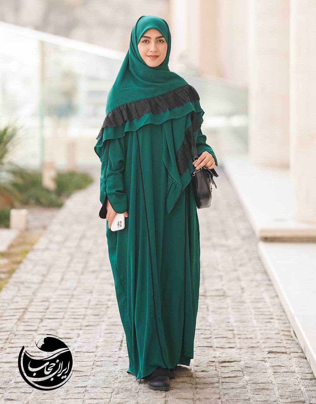 عکس مانتو عبایی بلند