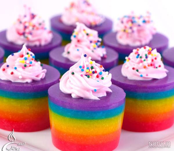 عکس ژله بستنی توت فرنگی عکس ژله بستنی توت فرنگی