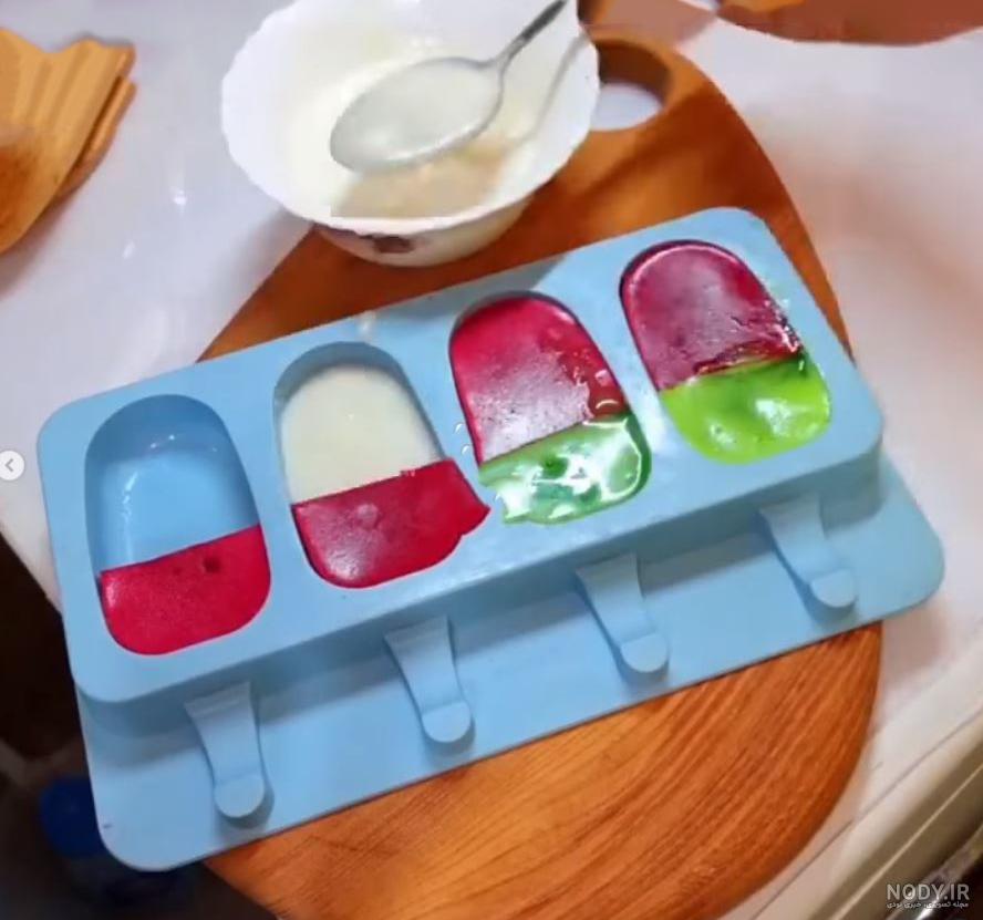 عکس ژله بستنی رولتی عکس ژله بستنی رولتی