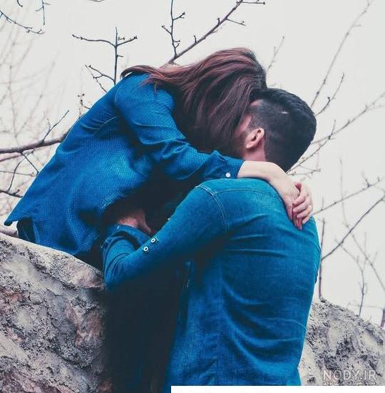 قاب مدیا | عکس زمینه گوشی با کیفیت هنری و نقاشی عاشقانه , آبی