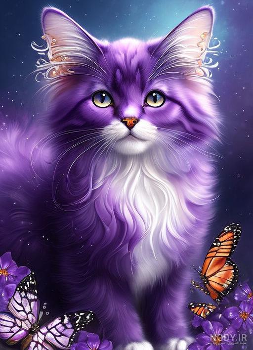 عکس فانتزی گربه برای پروفایل