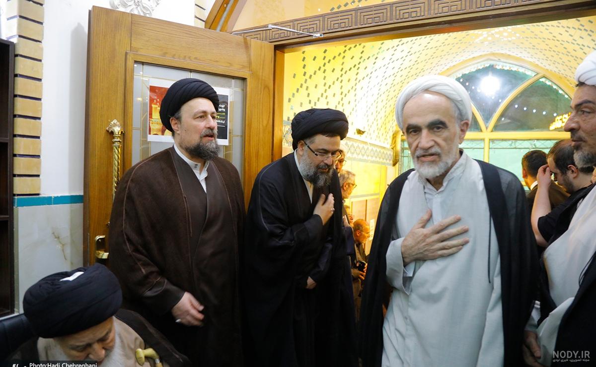 عکس منتشر نشده از آیت الله سید مصطفی خمینی به همراه برادر همسر عکس منتشر نشده از آیت الله سید مصطفی خمینی به همراه برادر همسر
