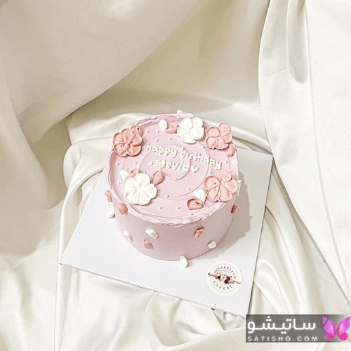 عکس کیک تولد دخترانه شیک و ساده کاکائویی عکس کیک تولد دخترانه شیک و ساده کاکائویی