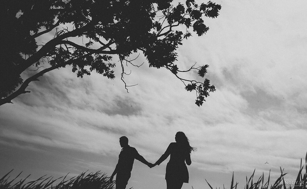 عکس پروفایل عاشقانه دونفره لب بدون متن