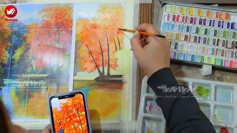 عکس منظره زیبا نقاشی