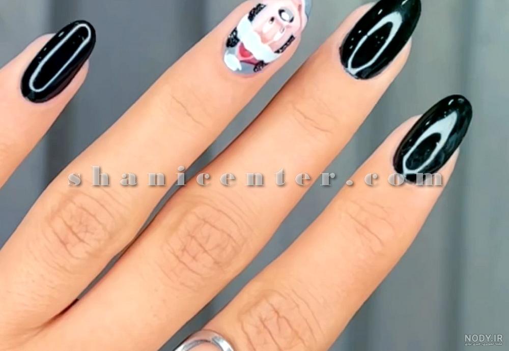 عکس ناخن ژلیش مشکی - عکس نودی عکس ناخن ژلیش مشکی - عکس نودی