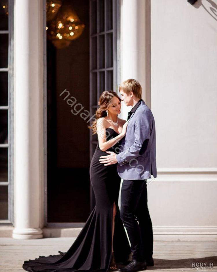ژست عکس زن و شوهر در آتلیه ژست عکس زن و شوهر در آتلیه