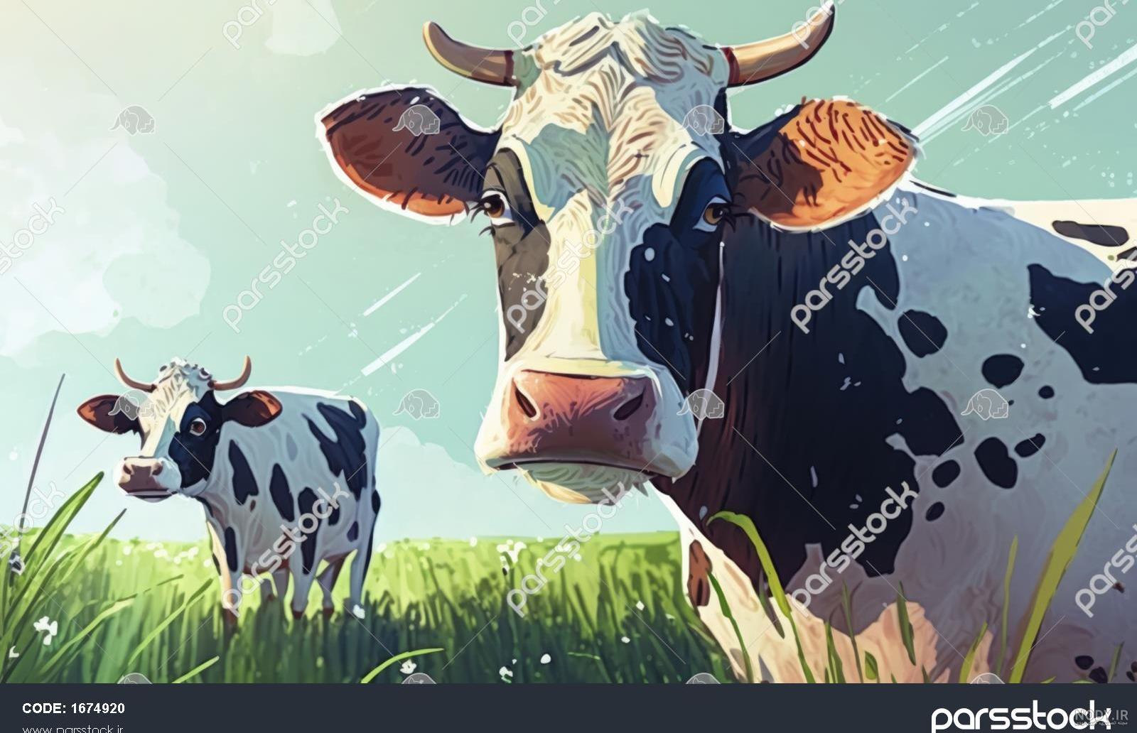 آموزش نقاشی: چطور یک گاو بکشیم؟