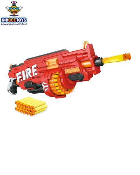 تفنگ تیربار اسباب بازی؛ جنس پلاستیکی الکتریکی Gun استحکام دوام بالا - آراد برندینگ تفنگ تیربار اسباب بازی؛ جنس پلاستیکی الکتریکی Gun استحکام دوام بالا - آراد برندینگ