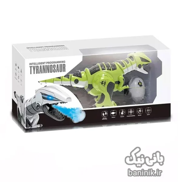 ربات دایناسور تیرکس قرمز بالدار موزیکال اسباب بازی DINOSAUR کی کی تویز+قیمت+ عکس+سایت+خرید - تخفیف ویژه و ارسال رایگان
