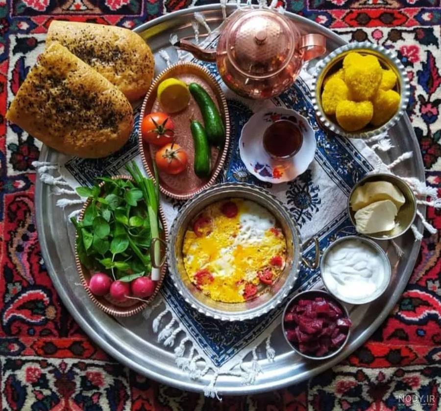 عکس صبحانه ی سلامت برای مدرسه