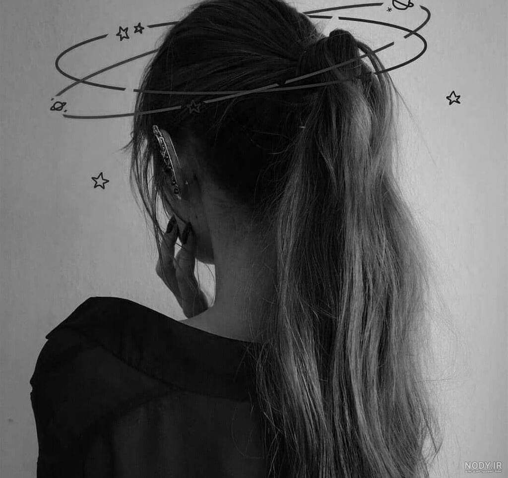 عکس پروفایل دخترانه سیاه و سفید 2023 | عکس سیاه سفید شیک | عکس سیاه سفید  شاخ اینستا