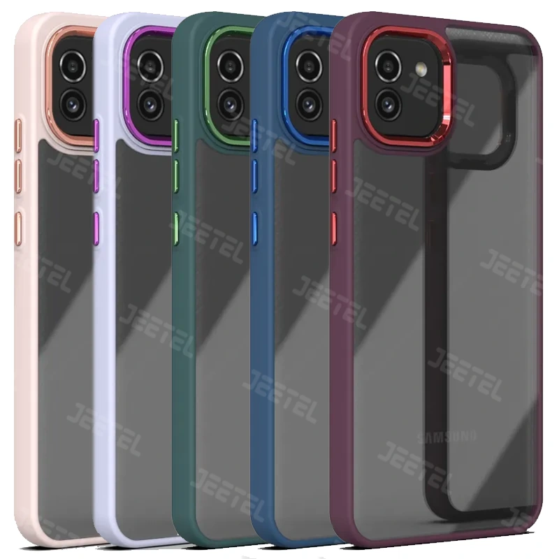 قاب سیلیکونی محافظ لنزدار سامسونگ مدل Samsung Silicone Cover for A03 | جانبی چارسو قاب سیلیکونی محافظ لنزدار سامسونگ مدل Samsung Silicone Cover for A03 | جانبی چارسو