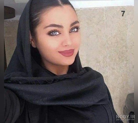 عکس دختر ایرانی ساده با حجاب