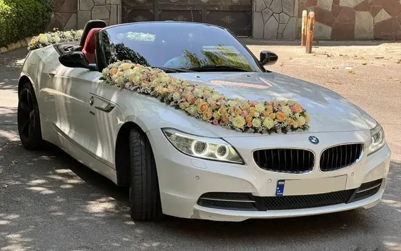 اجاره ماشین عروس لوکس و لاکچری با تنوع بی نظیر جهت عروسی - رنتینال